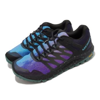 Merrell 戶外鞋 Nova 2 Galactic 銀河紫 藍 黑 男鞋 反光 登山鞋 越野 郊山 ML067415