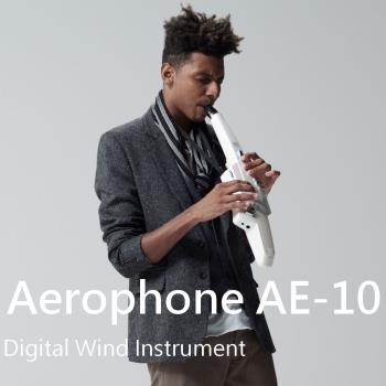 【ROLAND樂蘭】Aerophone GO電子薩克斯風 AE-10 深灰色款 / 數位吹管 / 公司貨保固