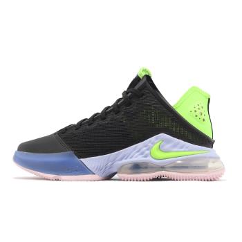 Nike 籃球鞋 Lebron XIX Low EP 19 低筒 黑 螢光綠 氣墊 男鞋 LBJ DO9828-001