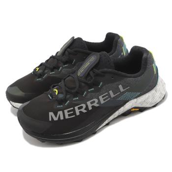 Merrell 野跑鞋 MTL Long Sky 2 Shield 女鞋 黑 綠 越野 防水 戶外 反光 黃金大底 ML067432