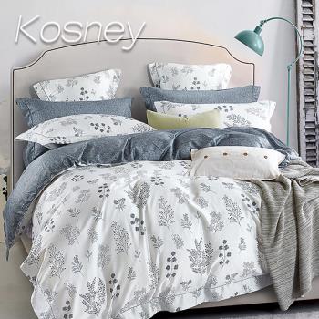 KOSNEY 簡愛 頂級100%天絲單人床包枕套組床包高度35公分