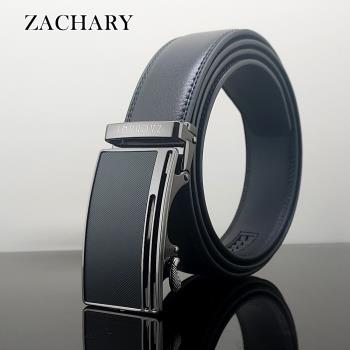 【ZACHARY】全牛皮時尚自動皮帶CY8909