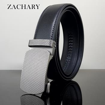 【ZACHARY】全牛皮時尚自動皮帶CY8925