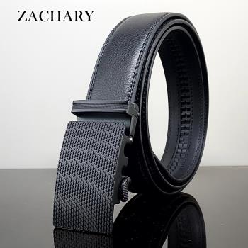【ZACHARY】全牛皮時尚自動皮帶CY8910