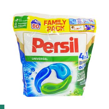 Persil 全效能4合1洗衣膠囊60顆/袋裝(綠藍)
