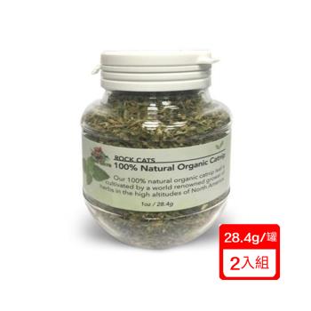 ROCK CATS美國有機貓薄荷(花葉)28.4g/罐x(2入組)(下標*2送淨水神仙磚)