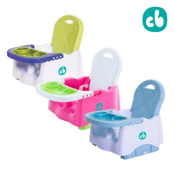【美國 Creative Baby】創寶貝寶寶小餐椅Booster Seat(嬰兒藍/蜜桃紅/蘋果綠)