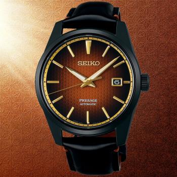 SEIKO精工 PRESAGE 新銳系列 歌舞伎限量款 機械腕錶 (6R35-02B0R/SPB331J1) SK044