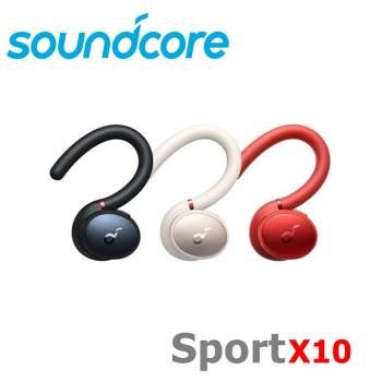Soundcore Sport X10 輕量 IPX7防水穩固貼合好音質入耳式運動款藍芽耳機 3色