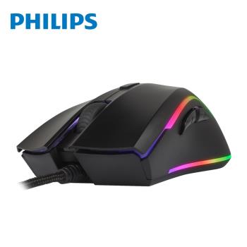 【PHILIPS 飛利浦】 有線電競滑鼠 (SPK9403B)