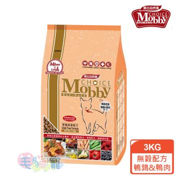 莫比Mobby 愛貓無穀配方 鵪鶉&鴨肉 3kg
