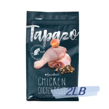 TAPAZO 特百滋 凍乾雙饗宴-成貓低敏雞肉配方2LB_(貓飼料)