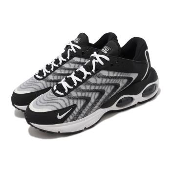 Nike 休閒鞋 Air Max TW 鞋 黑 灰 白 男鞋 女鞋 氣墊 波浪線條 復古 DQ3984-001