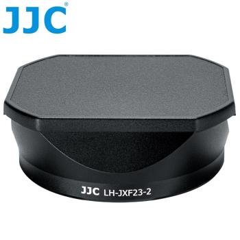 JJC富士Fujifilm副廠遮光罩LH-JXF23-2(主鋁合金製;含蓋子;相容原廠LH-XF23 II遮光罩)