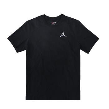 Nike T恤 Jordan Jumpman Tee 男款 棉質 圓領 喬丹 飛人 基本款 運動休閒 黑 DC7486-010