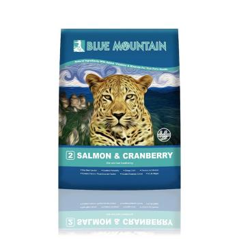 Blue Mountain荒野藍山-無穀貓糧-皮毛保健-鮭魚+蔓越莓 全齡14lbs