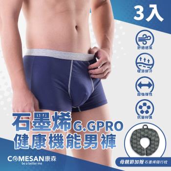 COMESAN 康森 石墨烯G.GPRO健康機能男褲-深藍