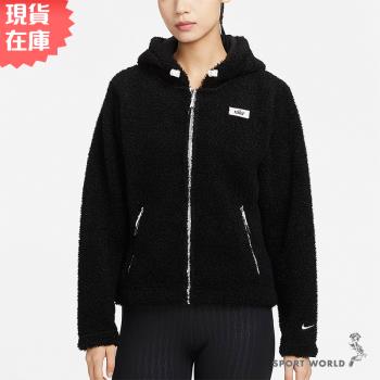 NIKE 女 連帽 外套 訓練 Therma-FIT 拉鍊口袋 黑 DQ6269-010