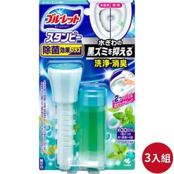 日本【小林製藥】馬桶洗淨花瓣凝膠28g 強效薄荷 三入組