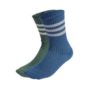 ADIDAS 男中筒襪-兩雙入-兩色 襪子 長襪 訓練 運動 愛迪達