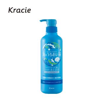 日本【KRACIE】 海藻深層水潤澤二合一洗髮精490ml