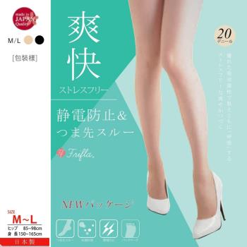 【M&M日本職人】日本製 機能絲襪 無壓力設計 爽快 清新 舒爽(櫃姐、空姐、辦公室OL愛用 日本職人製造)