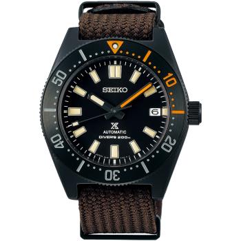 SEIKO 精工 Prospex 限量 黑潮系列 1965年潛水機械錶 套錶 現代詮釋版(SPB253J1/6R35-01T0B)