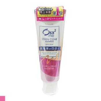 日本 ORA2 Sunstar 無瑕牙膏 130g 蜜桃薄荷