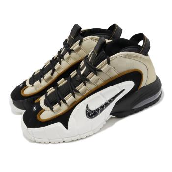 Nike 休閒鞋 Air Max Penny 1 Rattan 黑 白 卡其 男鞋 哈德威 籃球鞋 DV7442-200