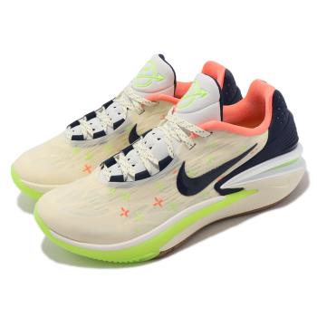 Nike 籃球鞋 Air Zoom G.T. Cut 2 EP 男鞋 螢光綠 藍 米白 反光 氣墊 FB1961-141