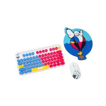 SNOOPY潮玩藝術無線鍵鼠組鍵盤FV-W18
