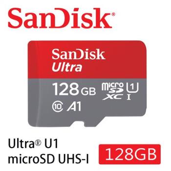 SanDisk  128GB記憶卡 Ultra Micro SDXC  Android/A1/140MB/s