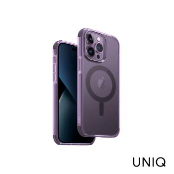 UNIQ iPhone 14 Pro Combat 四角強化軍規等級防摔三料保護殼 支援磁吸-紫