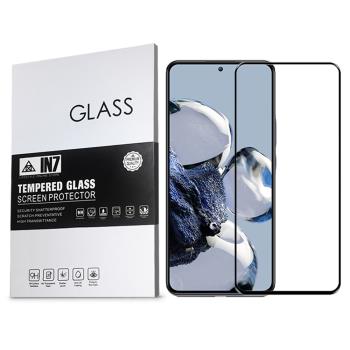 IN7 小米 12T/12T Pro (6.67吋) 高清 高透光2.5D滿版9H鋼化玻璃保護貼 疏油疏水 鋼化膜