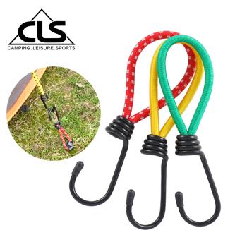 韓國CLS 15cm多用途彈性固定繩扣 超值三入組/露營繩/營繩/彈力繩