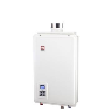 (全省安裝)櫻花16公升強制排氣(與SH1680/SH-1680同款)FE式NG1熱水器天然氣SH-1680N