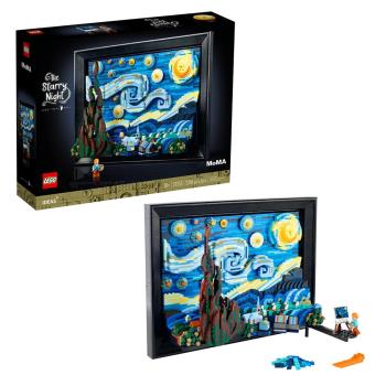 樂高 LEGO 積木 IDEAS系列 梵谷星夜 Vincent van Gogh The Starry Night 21333w