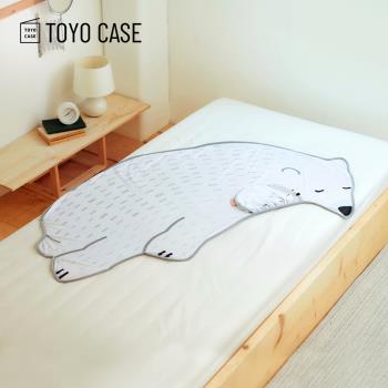 日本TOYO CASE 動物造型涼感透氣三合一午睡枕/涼墊/涼毯-多款可選