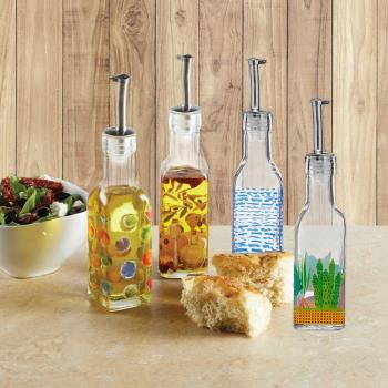 《KitchenCraft》玻璃油醋瓶(180ml)