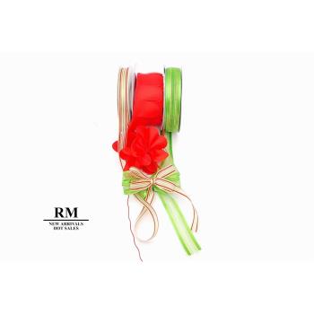 特惠套組 聖誕小精靈套組  緞帶套組 禮盒包裝 蝴蝶結 手工材料 緞帶用途 緞帶批發