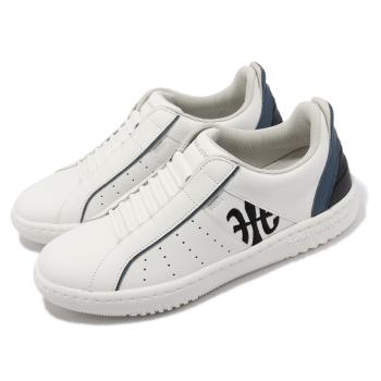 Royal Elastics 休閒鞋 Icon 2.0 X 男鞋 白 黑藍 經典 基本款 彈力帶 皮革 輕量 06323095