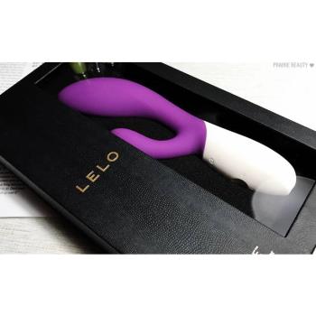 [熱銷品] 瑞典Lelo Ina Wave 2 多功能雙震動按摩棒 深紫色