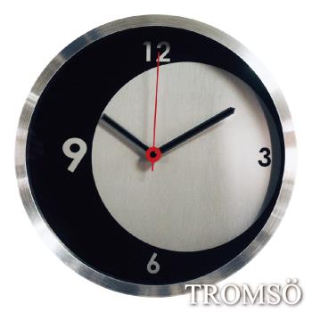 【TROMSO】風尚義大利金屬時鐘-米蘭品味(30.5x30.5cm)