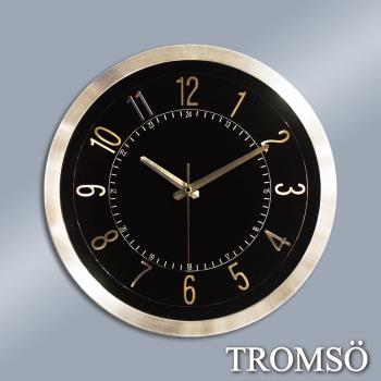 【TROMSO】風尚義大利金屬時鐘-光輝時代(34.5x34.5cm)