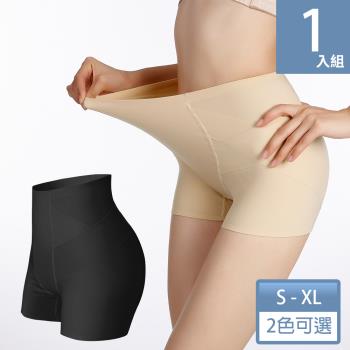 天使霓裳 塑身褲 調整身型 束腰收腹 內搭 彈性舒適 黑/膚(S~XL號)