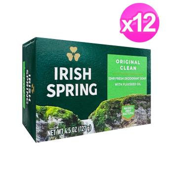 Irish Spring運動香皂113g/4oz x12顆