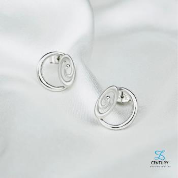 【世紀白金】Pt950鉑金（白金）耳環 白金時尚耳環 可抗過敏 日常配戴養耳洞最適合 WEB018