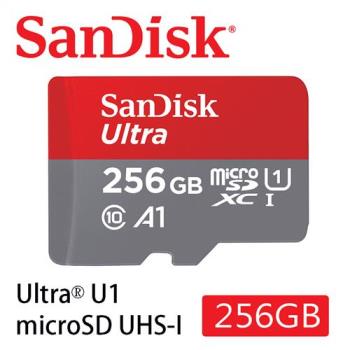 SanDisk 256GB 150MB/s記憶卡 Ultra microSDXC  A1