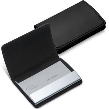 《PHILIPPI》Gianni 磁性橫名片盒(黑)
