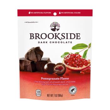 【Hersheys 好時】Brookside紅石榴夾餡黑巧克力198g